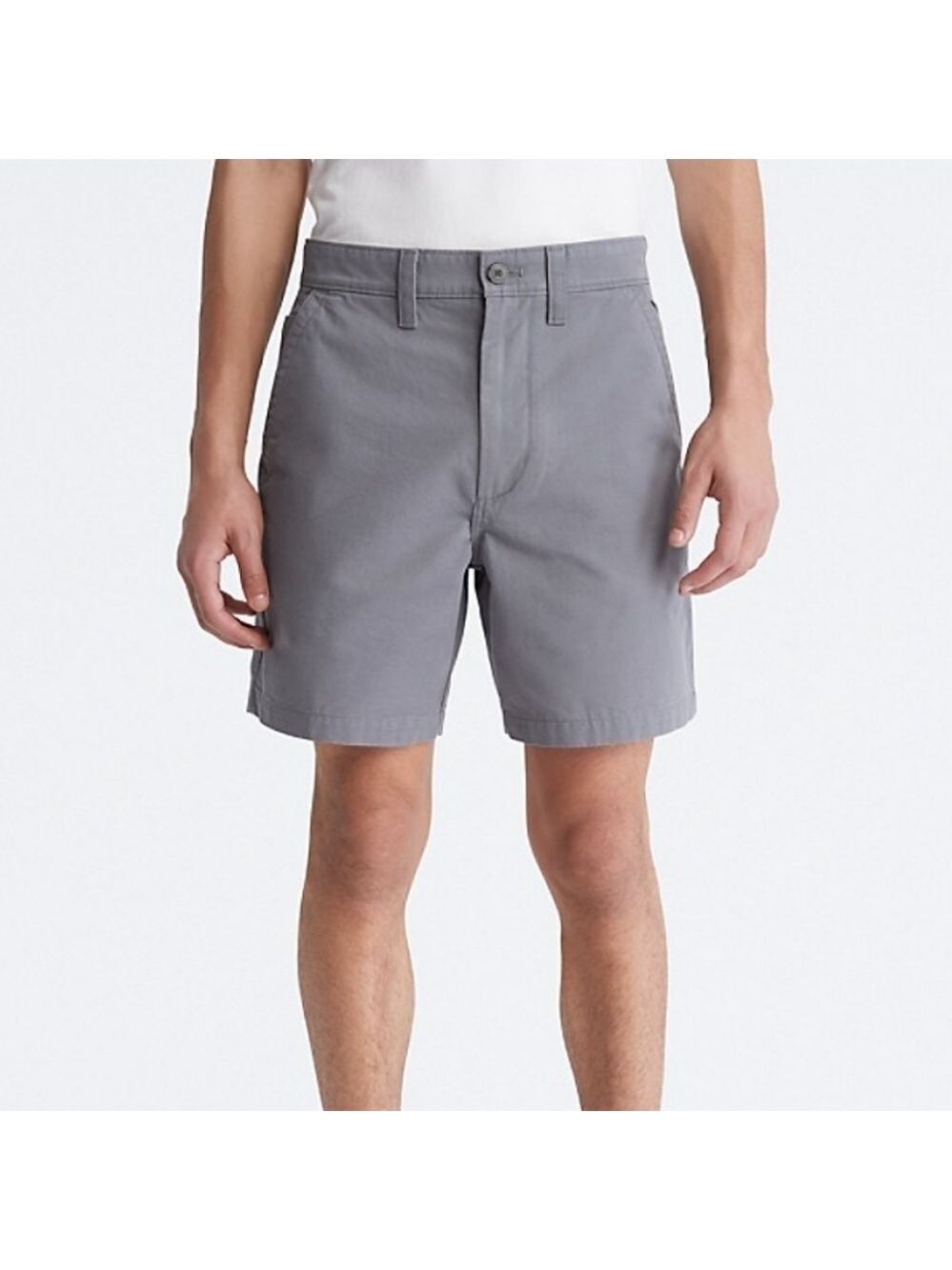 CALVIN KLEIN Cotton Flat Front Mid length Shorts Size 30